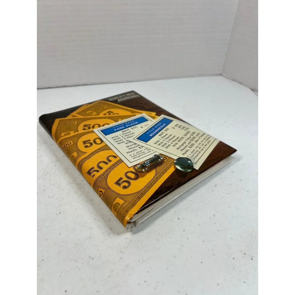 Vintage Monopoly American Greetings Address Book Worlds Best Addresses 1984‎